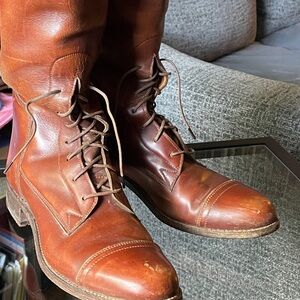 DEHNER’S OMAHA Women’s Brown Riding Leather Boots